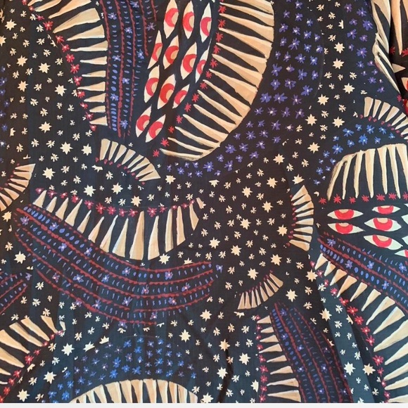 FARM RIO NEW Wild Bananas REVERSIBLE Quilted puffer jacket - Picture 7 of 8